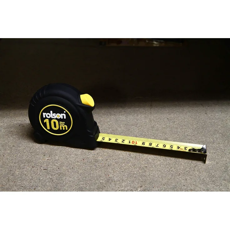 Rolson 50569 10m x 25mm Maßband
