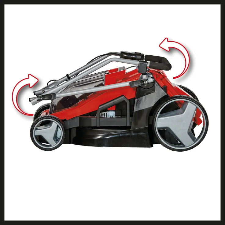Einhell Akku-Rasenmäher GE-CM 36-43 Li M-Solo - Li-Ion, 36 V, Power X-Change, bis 600 m², 43 cm Schnittbreite, 6-stufige zentrale Schnitthöhenverstellung, ohne Akku und Ladegerät – Bild 6
