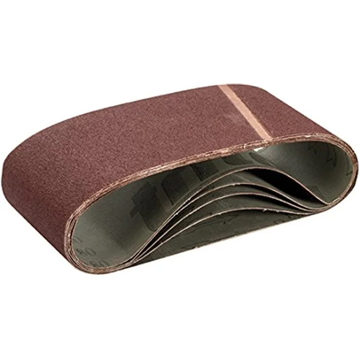 Triton TPTA12770976 Schleifbänder, 100 x 610 mm, 5er-Pack, braun