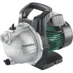Metabo P 3300G 900 Watt, 4,5 bar, 24 Liter, Fördermenge 3300 Liter/Stunde, Wasserablassschraube, Start/Stop Automatik Bewässerungspumpe