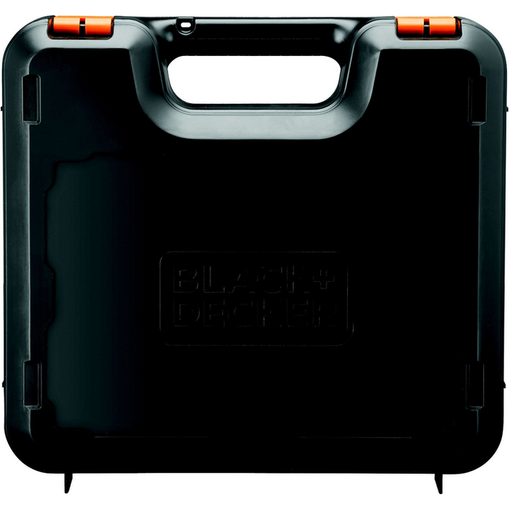 Black+Decker Kompakt-Bohrer (10,8V Li-Ion Akku-Bohrschrauber, LED-Arbeitslicht, Softgriff, 10 mm Schnelllspannbohrfutter, inklusive 2 Slidepack-Akkus, 400mA Ladegerät, Koffer, 1 Doppelbit) BDCDD12KB – Bild 7