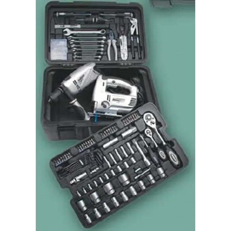 Mannesmann M29070 Fahrbarer Werkzeugkoffer, 122-teilig