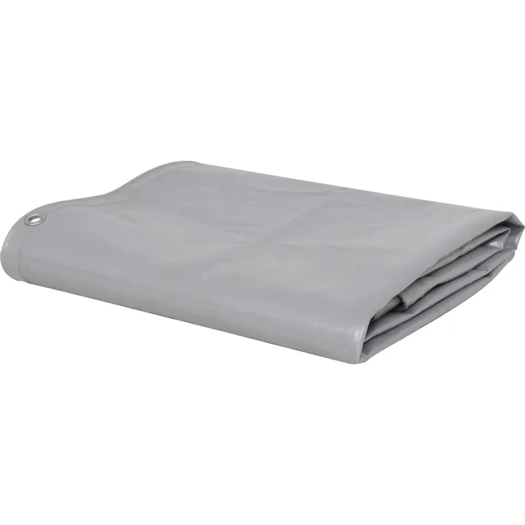 vidaXL Abdeckplane 650 g-m² 2,5 x 3,5 m Grau