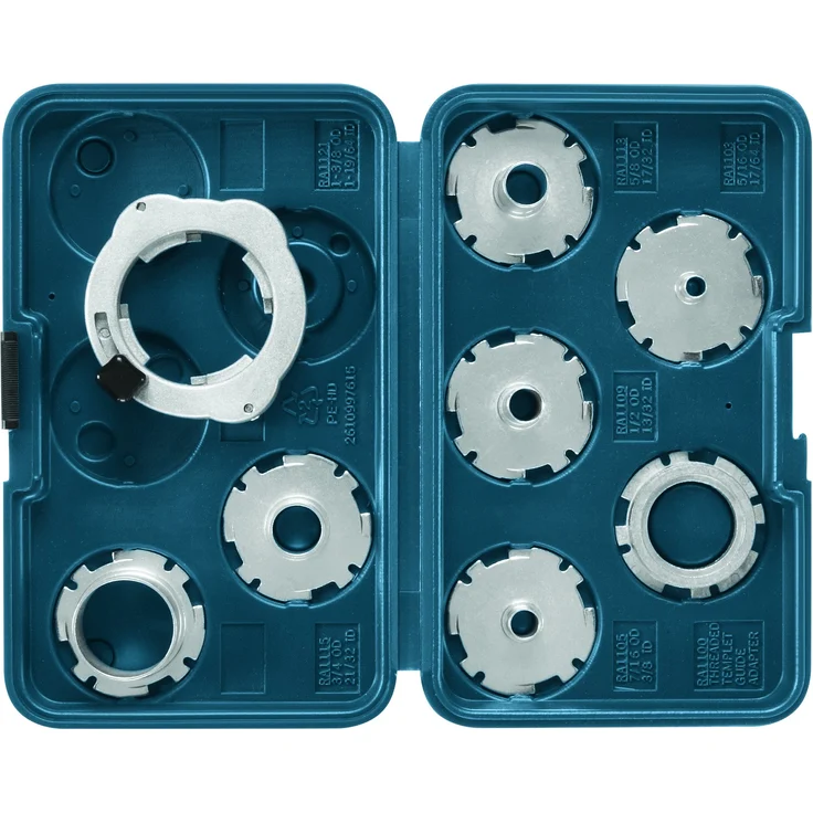 Bosch RA1125 7-teilig Router Vorlage Guide Set, RA1128 0 wattsW, 0 voltsV
