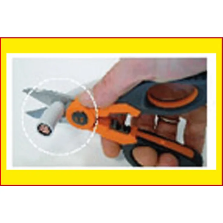 KS Tools 118.0060 Universal-Werkstattschere, 140mm, inklusive Gürteltasche