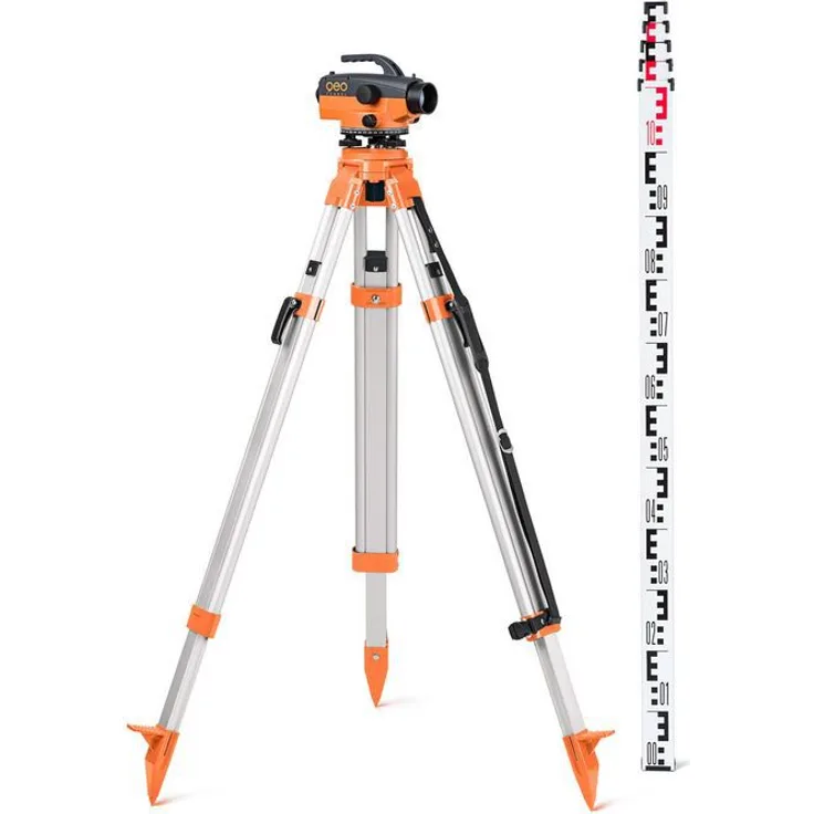 Geo-FENNEL Baunivellier GFN 1 400 gon im 3-teiligen Set - 200201