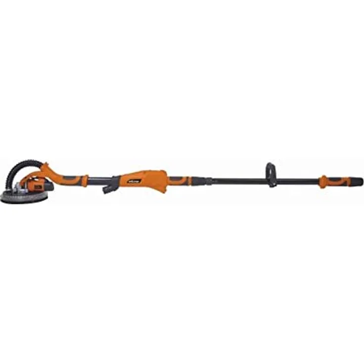 Evolution Power Tools - Trockenbauschleifer mit Teleskopstange und LED-Leuchte, 225 mm (230 V)
