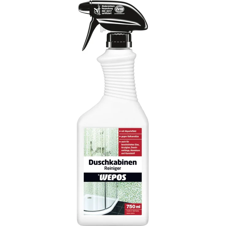 Wepos Dusch- und Badreiniger 750 ml – Bild 2