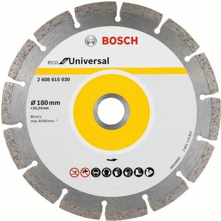 Diamanttrennscheibe 180x22,23mm Bosch ECO for Universal