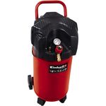 Einhell Kompressor TH-AC 200-30 OF ölfrei 1.100W, 200 l-min Ansaugleistung, 30l-Tank, max. 8bar Betriebsdruck, Druckminderer mit Schnellkupplung