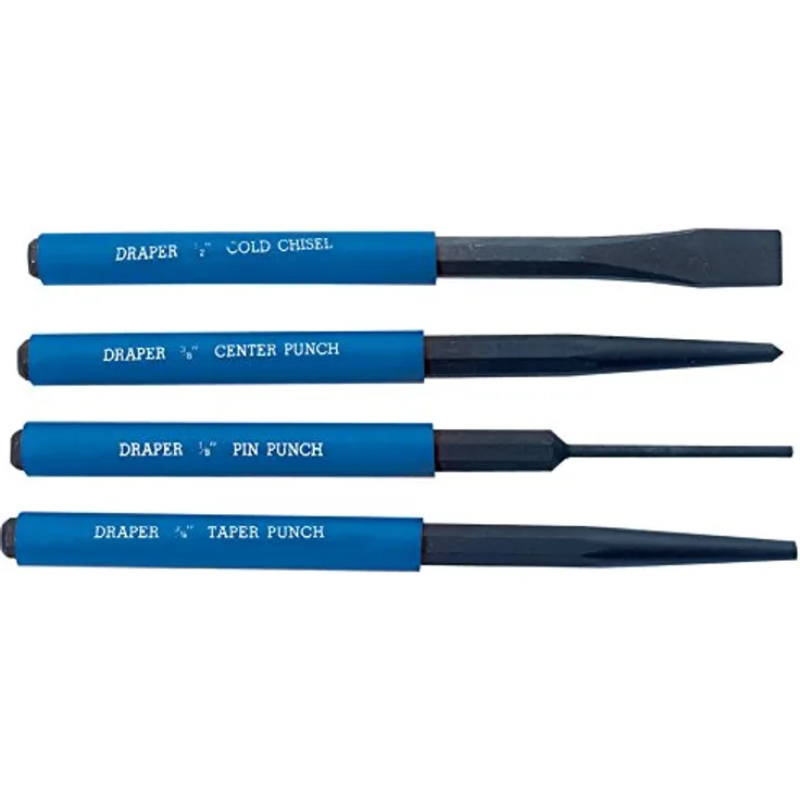 DRAPER Tools 26559 Meißel und PUNCH SET (4-teilig)