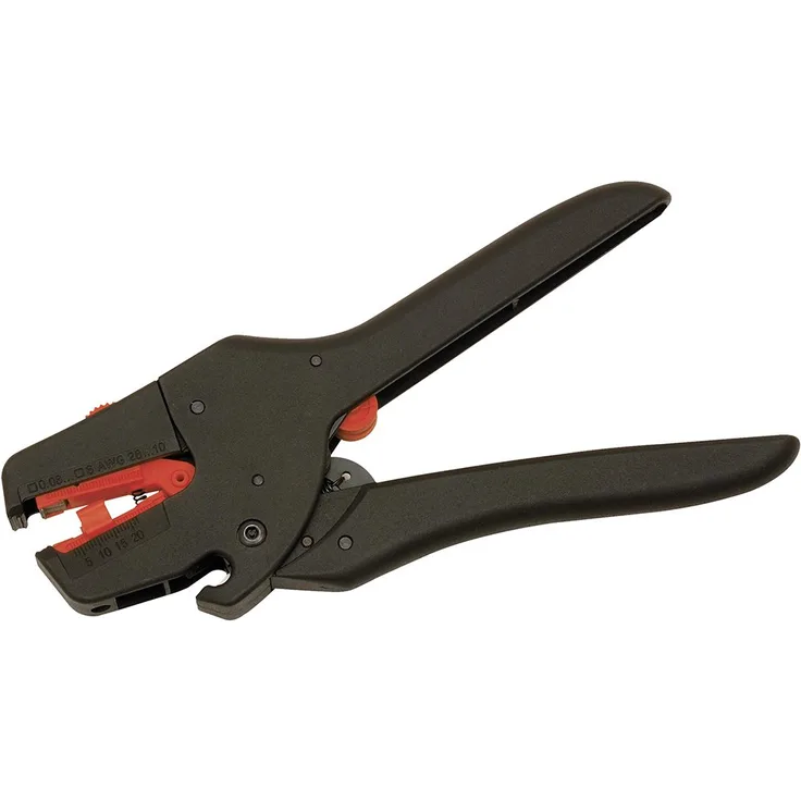 Peddinghaus 9331001001 Automatische Abisolierzange 205 mm, schwarz