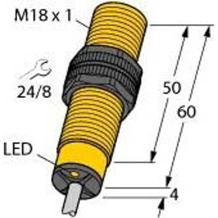 TURCK Sensor induktiv BI5-S18-AZ3X-S100