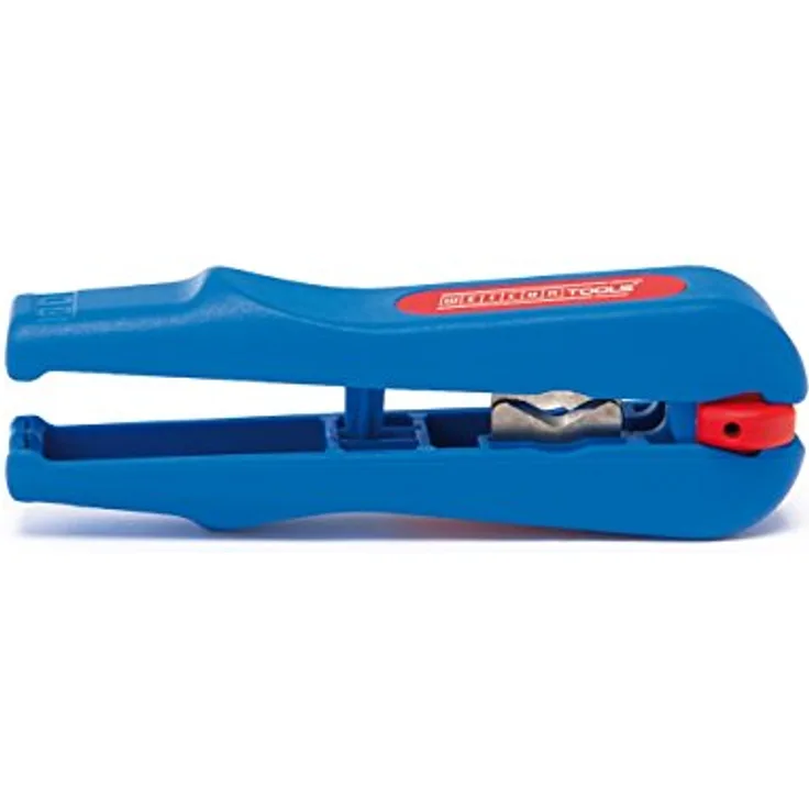 WEICON 52000003 Combi-Coax No. 3 Abisolierer für Antennen- und Übertragungskabel, blau-rot, 125mm