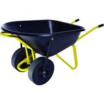 Pro-bau-tec Twin Doppelrad Schubkarre 160 Liter