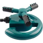Asupermall - Gartensprinkler 360 ¡ã drehbarer einstellbarer Rasensprinkler Bewasserungssystem Gartenterrasse Innenhof Wasserspruher