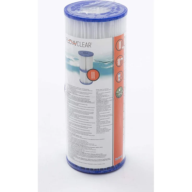 Bestway 58094 Filterkartuschen Gr.II, Durchmesser 10.6 cm, Höhe13.6 cm 2-er Set – Bild 3