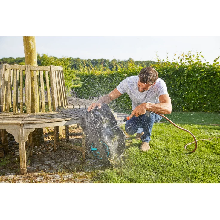 GARDENA smart SILENO life 1000 Mähroboter Set Modell 2021 - 19114-20, Mähroboter für Rasenflächen bis 1000 m², steuerbar per smart App, geräuscharm, inkl. smart Gateway, 22 cm Schnittbreite – Bild 7