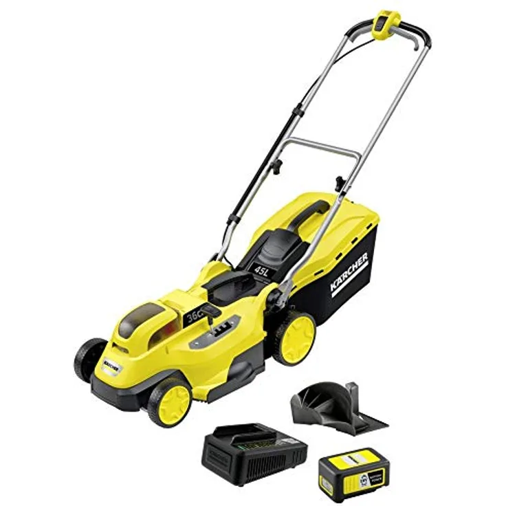 Kärcher LMO 18-36 Battery SET Akku-Rasenmäher - 1.444-421.0, 36 cm Schnittbreite, 18 V, 45 l Fangkorbvolumen