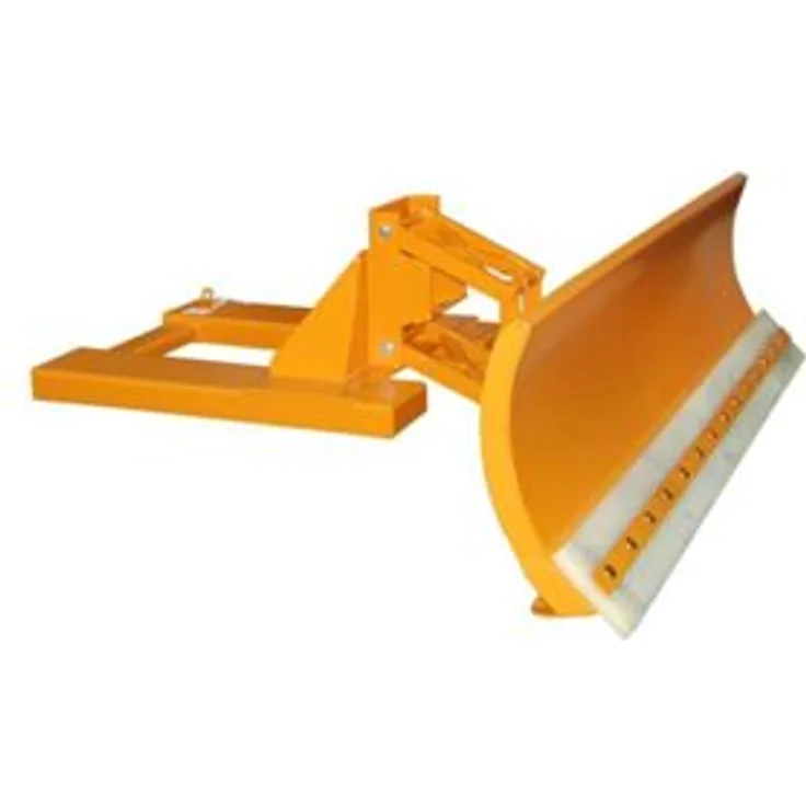 Bauer Schneepflug SCH-U-V 210, lackiert, Gelborange Schneepflug