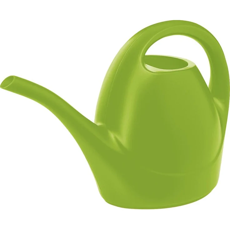 Emsa 508667 Gießkanne, Klassisches Design, Volumen 3 Liter, Kunststoff, Grün, Oase – Bild 1