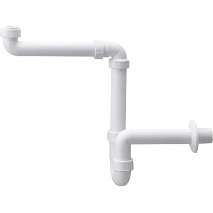 5-4' x 40 mm Raumspar-Siphon - Haas – Bild 1