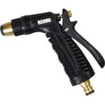 REHAU Profi-Spritze Premium, präziser Strahl zum Reinigen, ergonomischer Lamellengriff, hochwertige Metallausführung