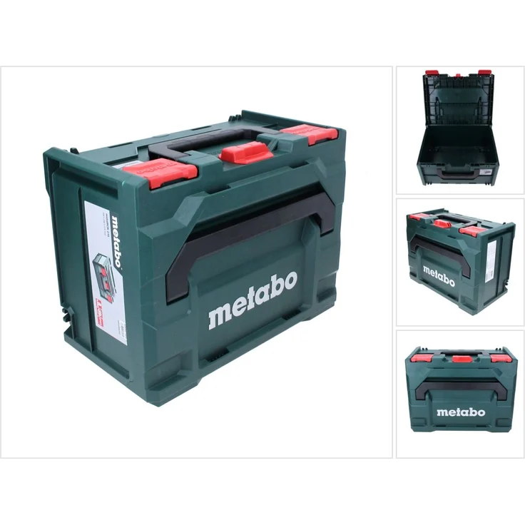 Metabo MetaboX 215 626887000 System Werkzeug Koffer aus Kunststoff Stapelbar Solo - ohne Einlage – Bild 2
