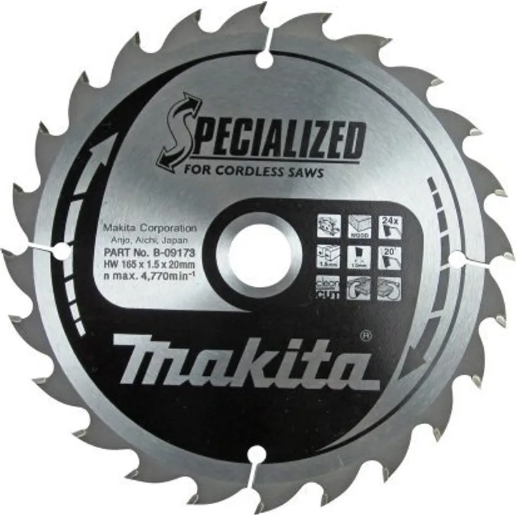Makita B-32910 SPECIALIZED Saegeb.165x20x24Z
