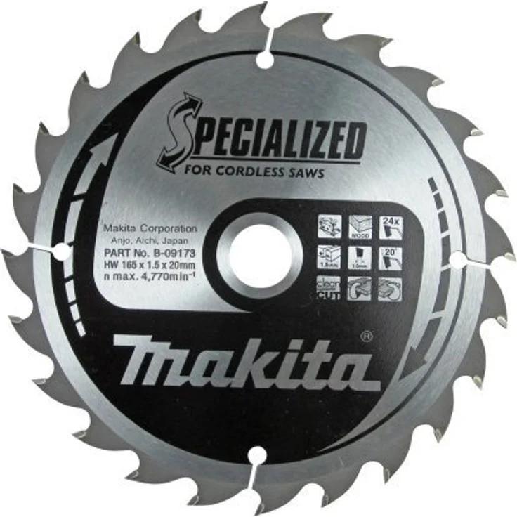 Makita B-32910 SPECIALIZED Saegeb.165x20x24Z