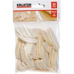 Flachdübel Lamellendübel Holzverbinderplättchen 50 Stk. 60 x 23 x 4 mm Größe 20