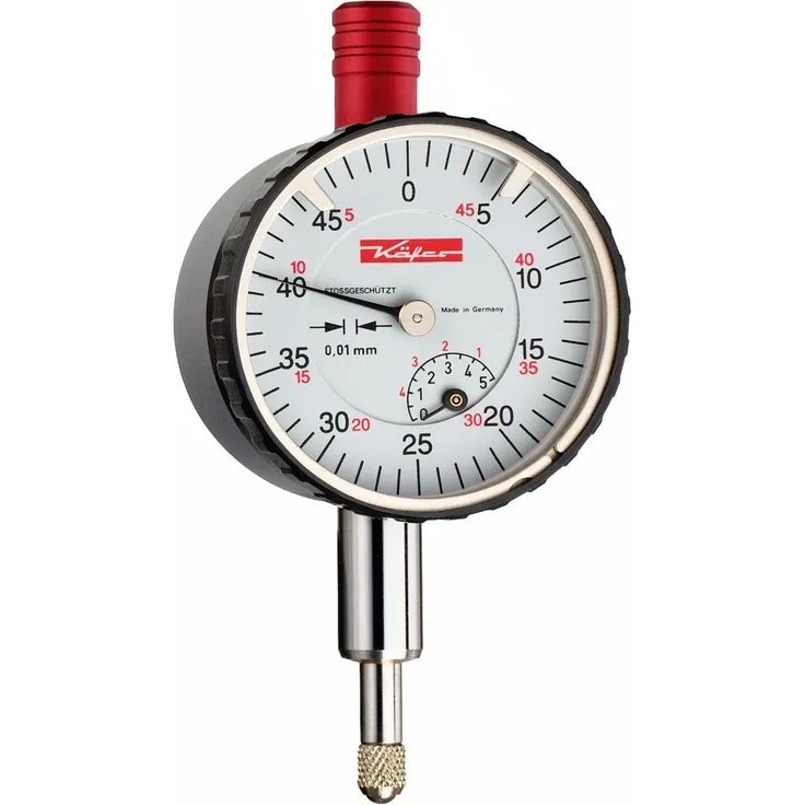 Käfer Kleinmessuhr 0,01mm - 5mm - 40mm - Stoßschutz - IS O 463 - DIN 878 10010 (10010)