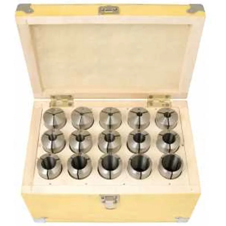 Spannzangen-Set MK 4 - M16 15-teilig, 3-25 mm, direktspannend