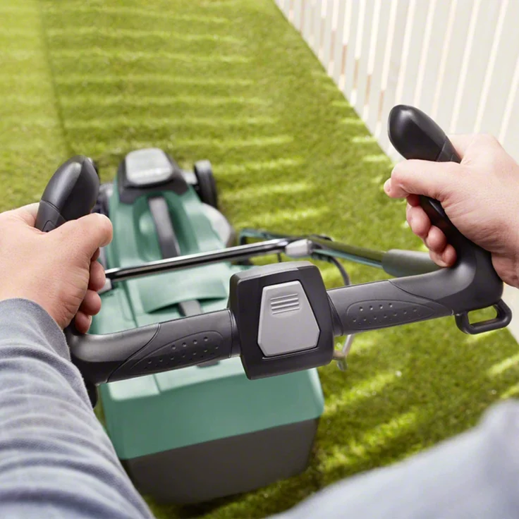 Bosch Akku Rasenmäher CityMower 18 - 1 Akku, 18 Volt System, Rasenflächen bis 300 qm, im Karton - 0 600 8B9 A00, 32 cm Schnittbreite – Bild 3
