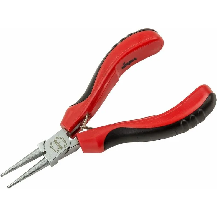 Rundzange 125 mm CR-V Rundzange Spitzzange Elektrikerzange Bastelzange Zange