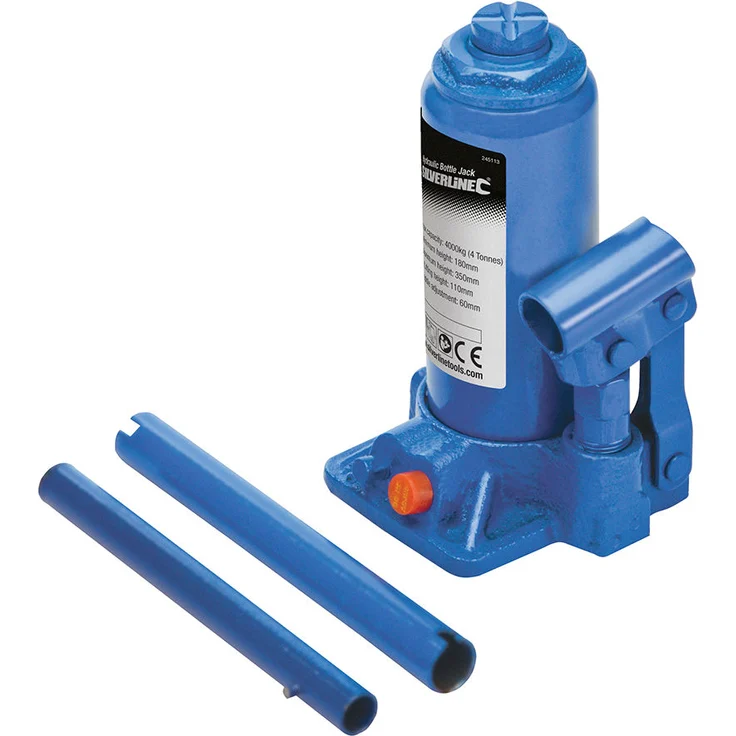 Silverline 245113 Hydraulischer Wagenheber 4 t – Bild 1