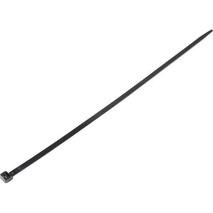 TRU COMPONENTS TC-6645820 Kabelbinder 450mm 8mm Schwarz Witterungsstabil 100St.