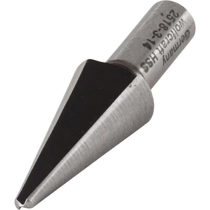 1 Lochfräser HSS, Schaft 8mm, ø3-13,5mm