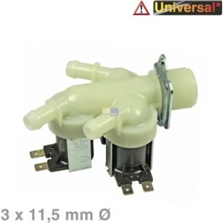 Foron Magnetventil 3-fach 180° 11,5mmØ, Universal!