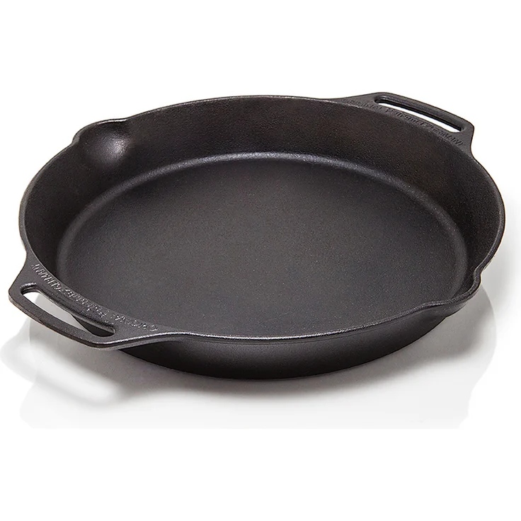 Petromax Feuerpfanne, Gusspfanne, Gusseisenpfanne (Ø 25 cm mit 2 Henkeln) – Bild 1