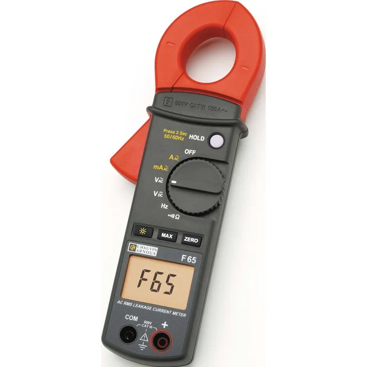 Chauvin Arnoux P01120761 F65 Vielfachmesszange-Leckstrommesszange
