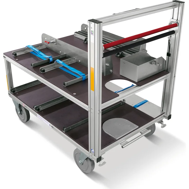Günzburger Steigtechnik Günzburger Rettungstechnik Rollcontainer Strom-Licht