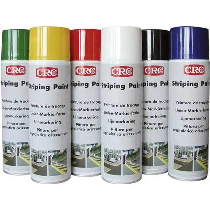 CRC 11671-AA Linien-Markierfarbe, dauerhaft Gelb 500ml
