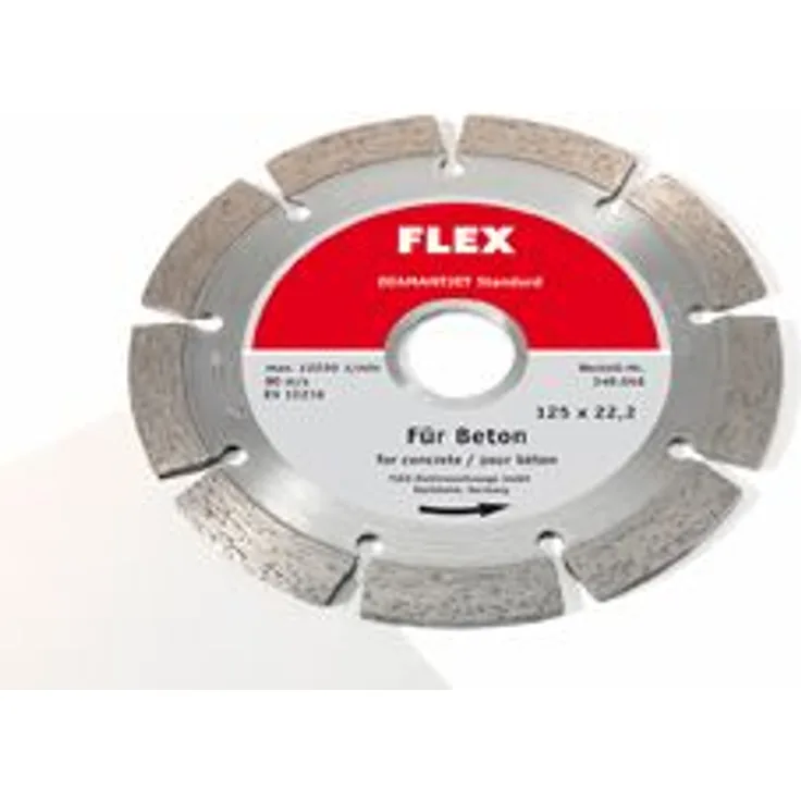 Flex Diamantjet - Diamanttrennscheibe Standard Beton, Durchmesser 125 - 349046