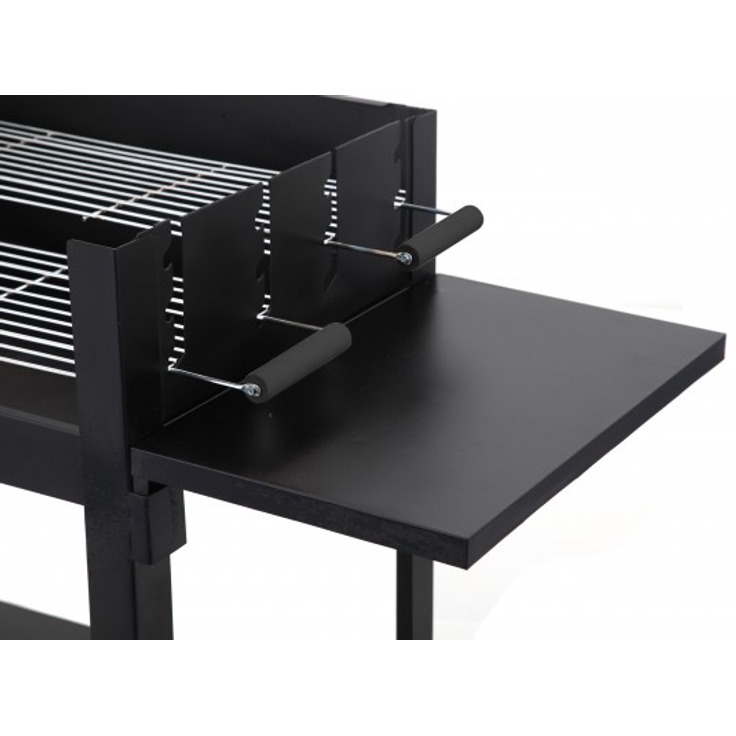 Tepro Chill&Grill Holzkohlengrill Zusammenbau OHNE Schrauben Lambada, Schwarz – Bild 5