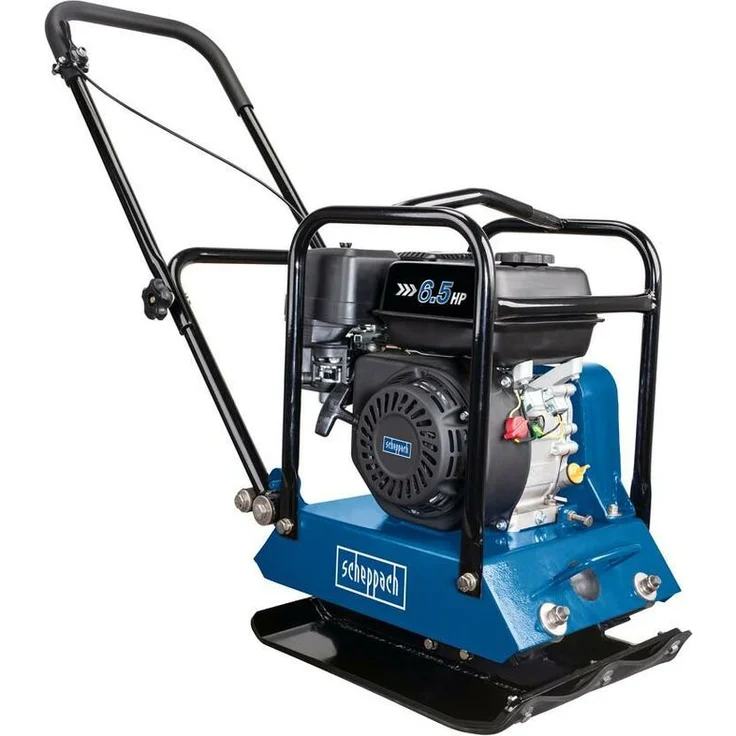SCHEPPACH HP1200S Rüttelplatte Verdichter Rüttler Gummimatte Fahrvorrichtung – Bild 1
