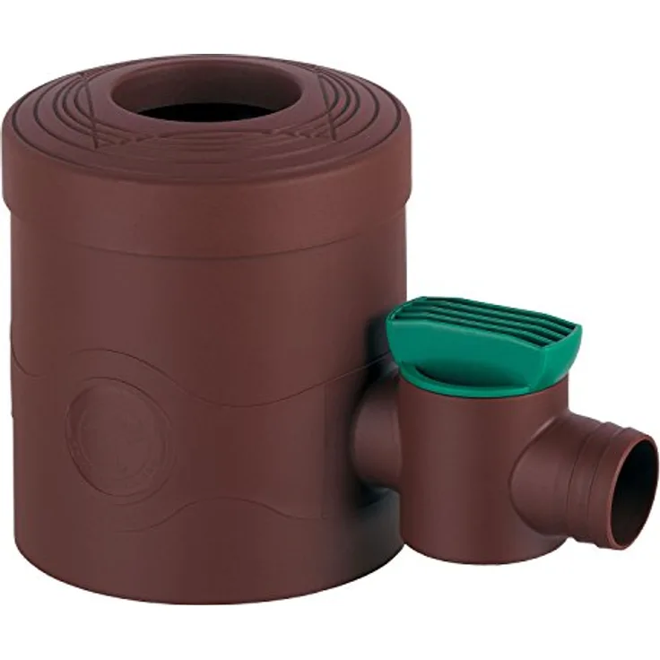 3P Sammelfilter mit Absperrhahn Braun Bewässerungszubehör