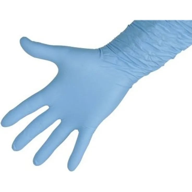 Kerbl Keron Nitrilhandschuhe, 8mil, 300mm, 50 Stück, Größe L