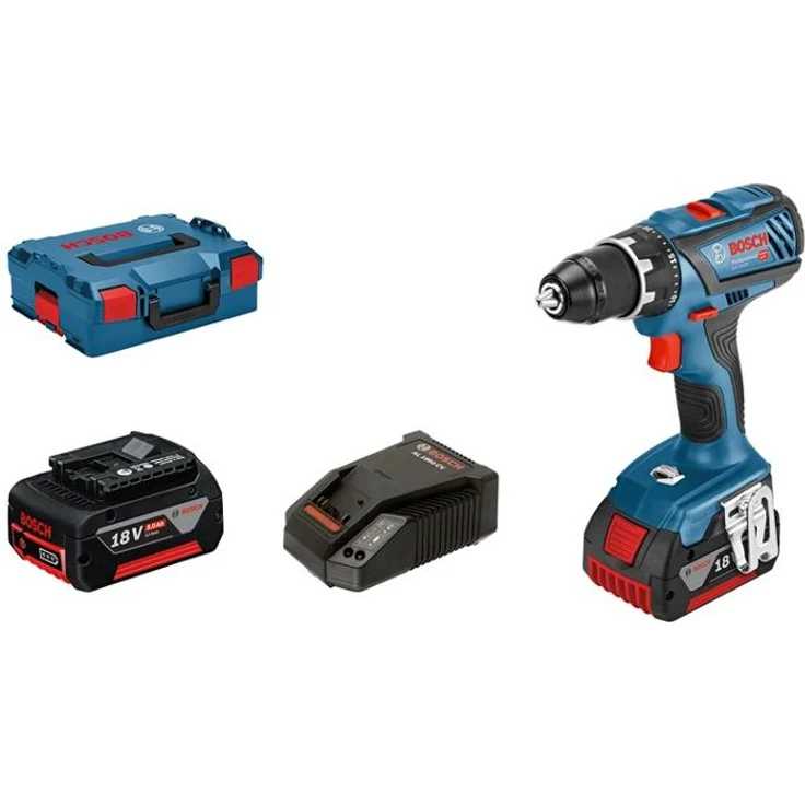 Bosch Professional 18V System Akku Bohrschrauber GSR 18V-28 (2x5,0Ah Akku, in L-Boxx) – Bild 1