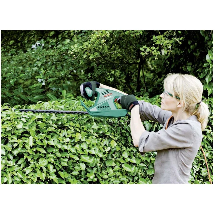 Bosch Heckenschere AHS 45-16 (Messerabdeckung, Karton (420 W, 450 mm Schnittlänge, 16 mm Messerabstand)) – Bild 4
